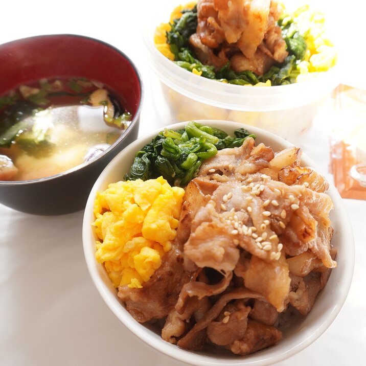 油を使わない!白だしで作る♪♪豚丼!